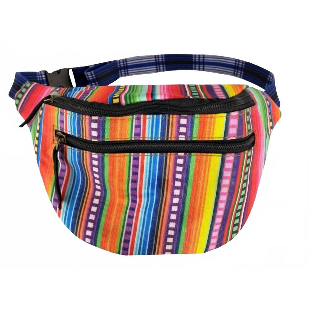 NEW SHOWMAN women's hip pack bag in serape print